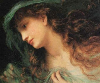 Head of a Nymph by Sophie Anderson